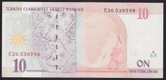 8.EMİSYON 10 YTL C26 538798 ÇÇT +
