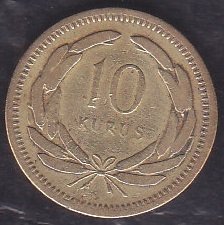 1955 YILI 10 KURUŞ