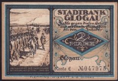 ALMANYA 2 MARK NOTGELD 1921 ÇİLALTI ÇİL