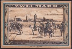 ALMANYA 2 MARK NOTGELD 1921 ÇİLALTI ÇİL