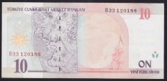 8.EMİSYON 10 YTL B33 120188 ÇÇT +