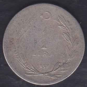 1957 Yılı 1 Lira