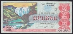 1980 29 KASIM YARIM BİLET - Z SERİSİ