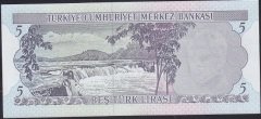 6.EMİSYON 2.TERTİP 5 LİRA I40 046386 ÇİLALTI ÇİL