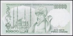7.Emisyon 4.Tertip 10000 Lira J09 146321 Çilaltı Çil