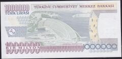 7.Emisyon 3.Tertip 1.000.000 Lira T52 536777 Çil