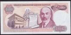 7.Emisyon 2.Tertip 100 Lira D09 804107 Çilaltı