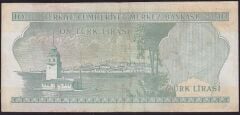 6.Emisyon 2.Tertip 10 Lira J90 117443 Çok Temiz