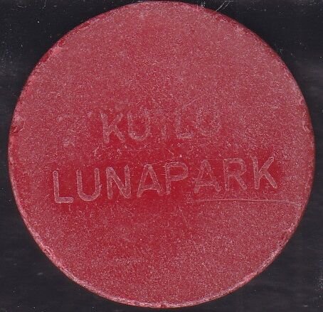 Kutlu Lunapark Jetonu Kırmızı
