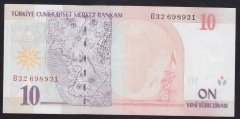 8.EMİSYON 10 YTL B32 698931 ÇÇT