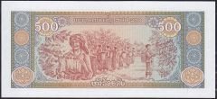 Laos 500 Kip 2015 Çil AA1766161