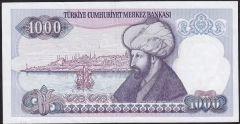 7.Emisyon 1.Tertip 1000 Lira E27 270248 Çok Temiz+