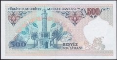 7.Emisyon 2.Tertip 500 Lira D73 392971 Çilaltı Çil