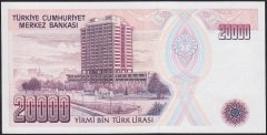 7.Emisyon 1.Tertip 20000 Lira E23 628470 Çilaltı Çil