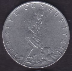 1963 Yılı 2.5 Lira Ters