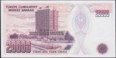 7.Emisyon 1.Tertip 20000 Lira E22 836898 Çilaltı Çil