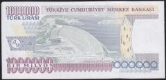 7.Emisyon 3.Tertip 1000000 Lira T35 708588 Çilaltı Çil