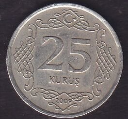 2009 Yılı 25 Kuruş