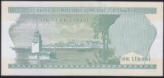 6.Emisyon 2.Tertip 10 Lira J75 3424XX Çilaltı Çil