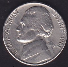 Amerika 5 Cent 1961