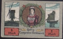 ALMANYA  1 PFENNİNG NOTGELD 1921