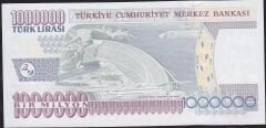 7.Emisyon 3.Tertip 1000000 Lira T26 177777 Çil
