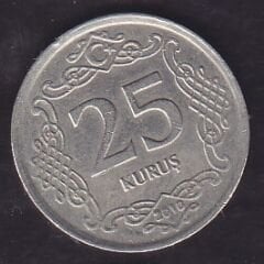 2010 Yılı 25 Kuruş