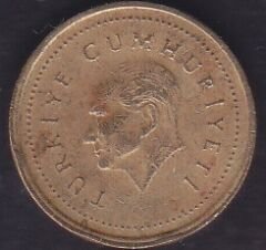 1995 Yılı 5000 Lira ( Yazı Küçük )