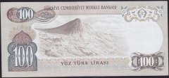 6.EMİSYON 1.TERTİP 100 LİRA C50 409354 ÇÇT +