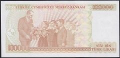 7.EMİSYON 3.TERTİP 100000 LİRA H63 687797 ÇÇT +
