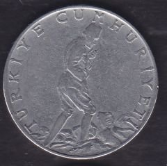 1965 Yılı 2.5 Lira Düz