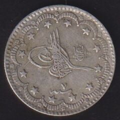 1327 / 4 Reşat Elgazi 5 Kuruş Gümüş