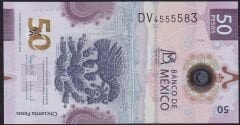 Meksika 50 Pesos 2024 Çil Polimer Pick 138