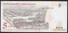 8.EMİSYON 5 YTL G26 188224 ÇİL