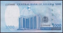 Nijerya 1000 Naira 2023 Çil ( 666 )