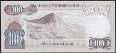 6.Emisyon 3.Tertip 100 Lira J39 067679 Çilaltı