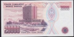 7.EMİSYON 1.TERTİP 20000 LİRA D29 337391 ÇİLALTI ÇİL