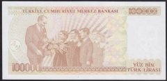 7.EMİSYON 3.TERTİP 100000 LİRA H60 725773 ÇİL