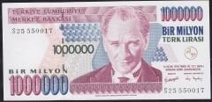 7.Emisyon 3.Tertip 1000000 Lira S25 550017 Çilaltı Çil
