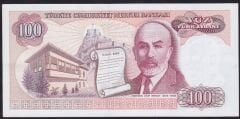 7.Emisyon 1.Tertip 100 Lira B24 176234 Çilaltı Çil
