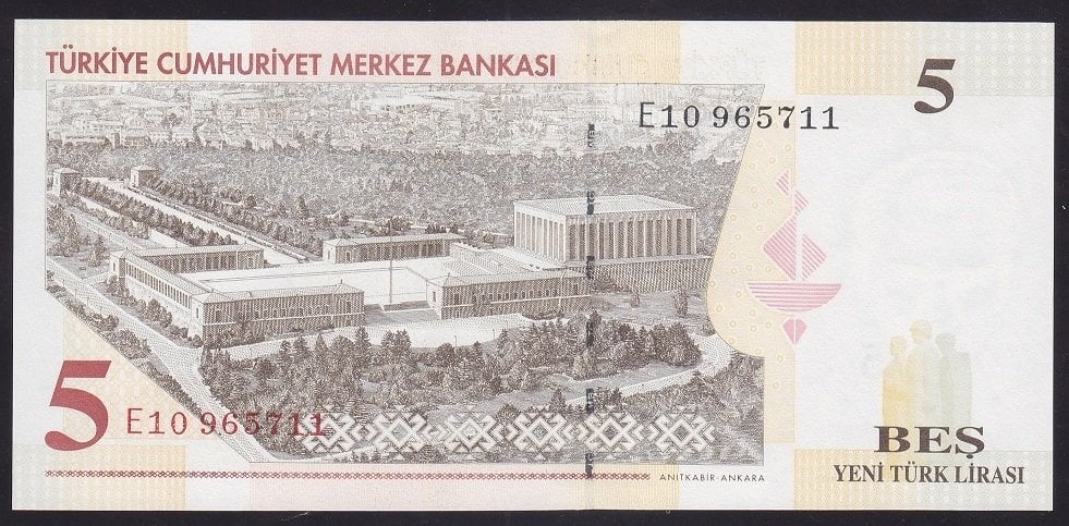 8.EMİSYON 5 YTL E10 965711 ÇİL