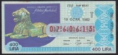 1982 19 OCAK TAM BİLET