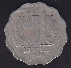 1940 Yılı 1 Kuruş
