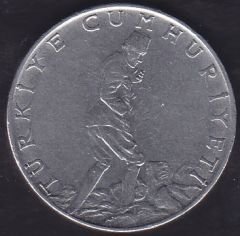 1967 Yılı 2.5 Lira Ters