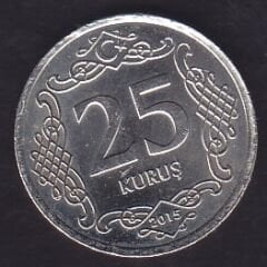 2015 Yılı 25 Kuruş