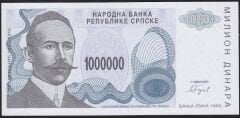 Sırbistan - Bosna Hersek 1000000 Dinar 1993 Çil Pick 155 ( 333 )