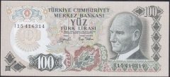 6.EMİSYON 2.TERTİP 100 LİRA I15 416314 ÇİLALTI