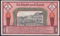 ALMANYA  1 MARK NOTGELD  1921 ÇİL
