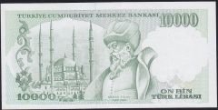 7.Emisyon 4.Tertip 10000 Lira J09 146326 Çilaltı