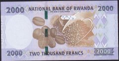 Rwanda 2000 Frank 2024 Çil
